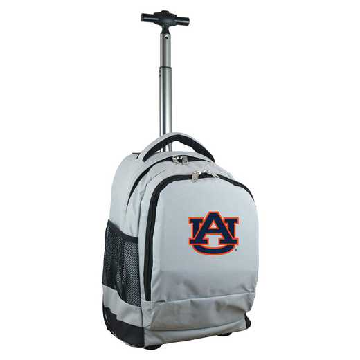 CLAUL780-GY: NCAA Auburn Tigers Wheeled Premium Backpack